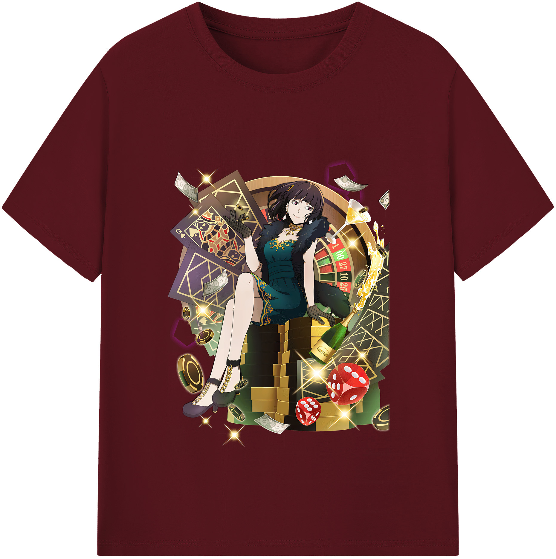 （画像用） 文豪ストレイドッグス Bungo Stray Dogs 綿100％半袖Tシャツ（フロントプリント）